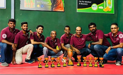 NOVICES Double Tournament Champions – Badminton