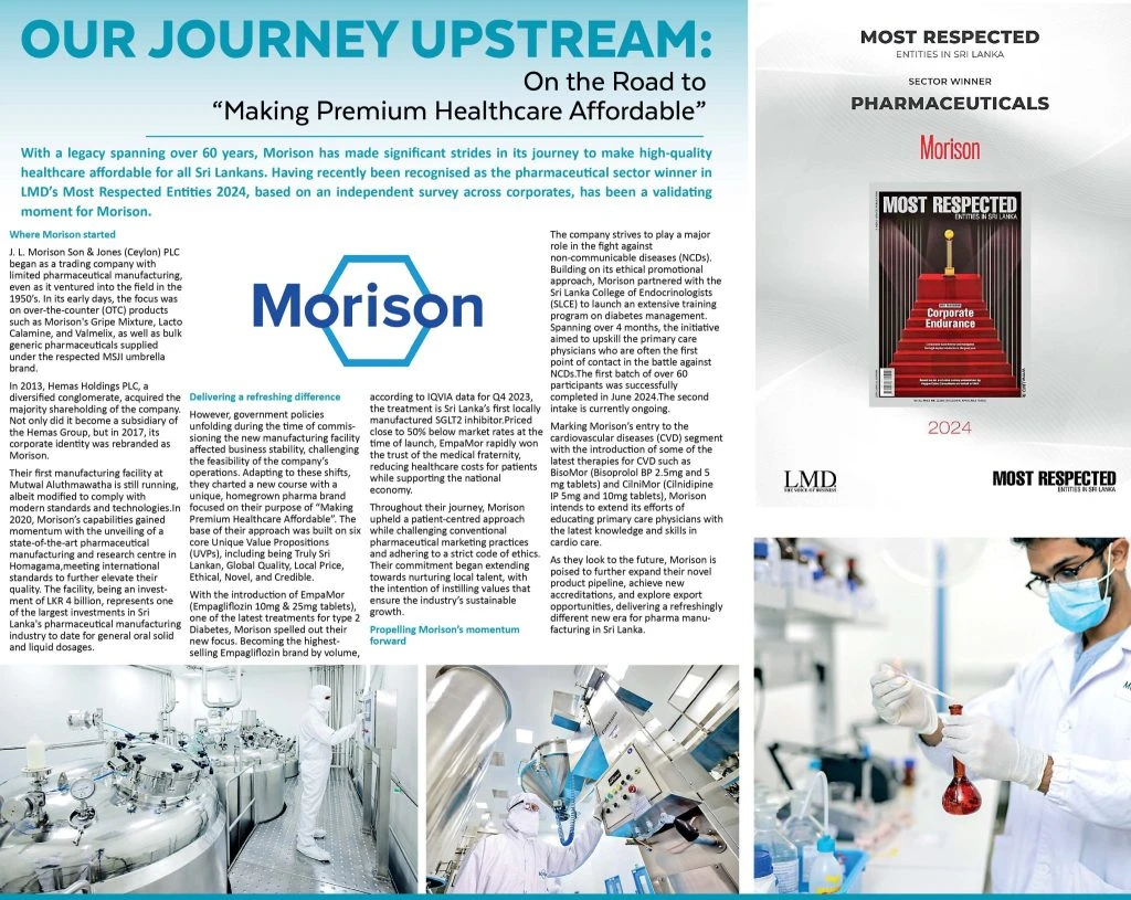Morison: Pioneering Affordable Premium Healthcare in Sri Lanka